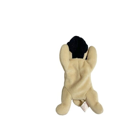 Vintage 1996 Ty Beanie Baby Pugsly The Pug Dog Stuffed Animal Plush Toy - Picture 6 of 6